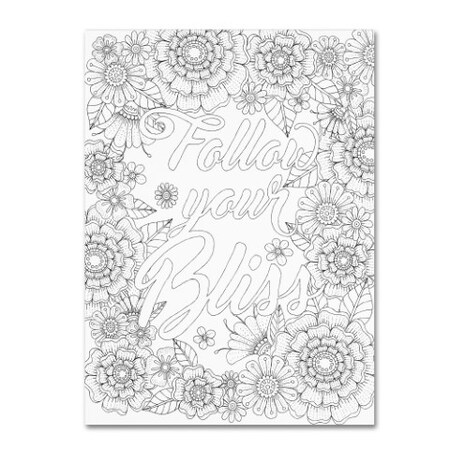 Trademark Fine Art Hello Angel 'Inspirational Quotes 15' Canvas Art, 24x32 ALI3009-C2432GG